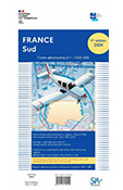 Carte aéronautique VFR Million du Sud de la France 2024