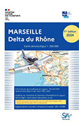 Carte aéronautique VFR de Marseille-Delta du Rhône 2024