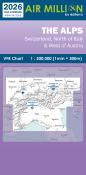 Carte VFR Alpes Air ZOOM+ 2026