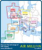 Carte VFR Allemagne et Europe Centrale Air Million 2026