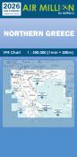 Carte VFR Grèce et Chypre Air Million ZOOM 2026