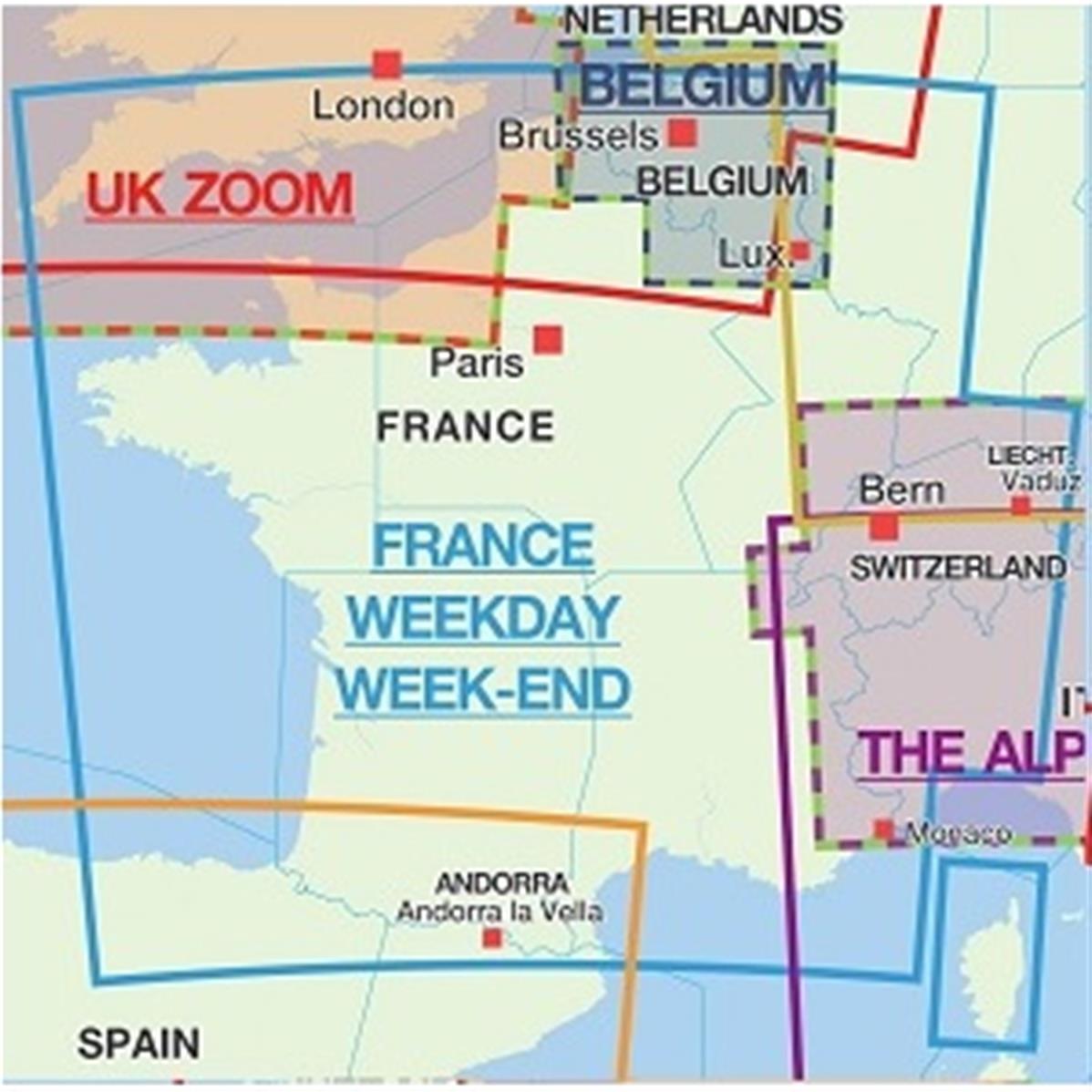 VFR Chart France Air Million Weekend 2020 Editerra