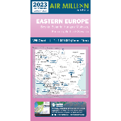 Carte VFR Europe de l'Est Air Million 2023