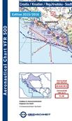 VFR ICAO chart for South Croatia 2022