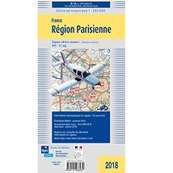 VFR chart for Paris aera 2021