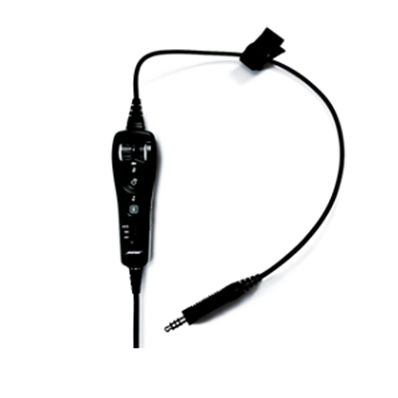 Câble droit avec prise U/174 haute impédance et Bluetooth® pour Bose A20®