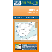 Carte VFR Espagne et Portugal Air Million 2023