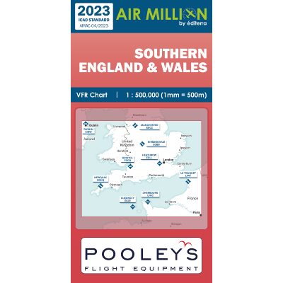 Carte VFR UK Air Million Zoom+ 2023