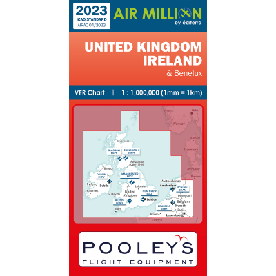 Carte VFR UK Air Million 2023