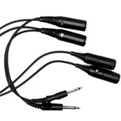 Triple headsets adapter