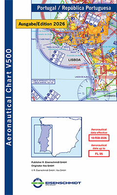 Carte VFR Portugal 2026