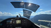 AviationShade – Pare-soleil de cockpit réutilisable pour pilote