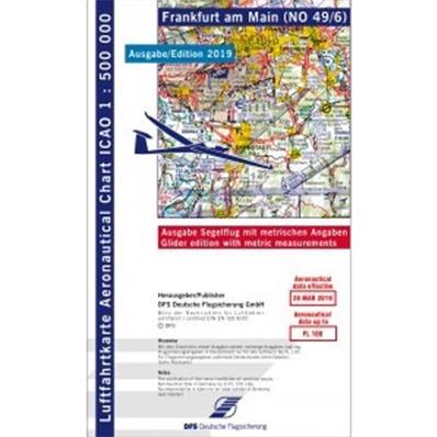 German VFR ICAO glider charts 2023