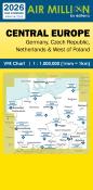 Carte VFR Allemagne et Europe Centrale Air Million 2026