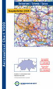 Carte VFR OACI Suisse 2026