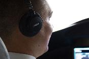 Airman 8+ aviation headset with Airbus plug XLR5
