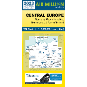 VFR Chart Germany and Central Europe Air Million 2023 