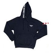 Hoodie Skyline Remove before flight navy blue for men