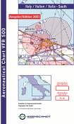 VFR chart for South of Italy 2022
