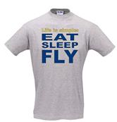 T-shirt EAT SLEEP FLY