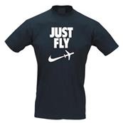 T-shirt JUST FLY
