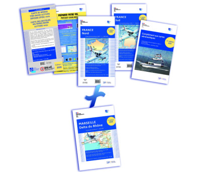Pochette VFR France CRV + carte Marseille 2026 avec pochette édition 1
