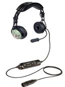 DC PRO X2 David Clark ANR aviation headset with Airbus plug without bluetooth