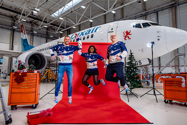 Pull de Noël LUXAIR  - taille adulte - édition 2024