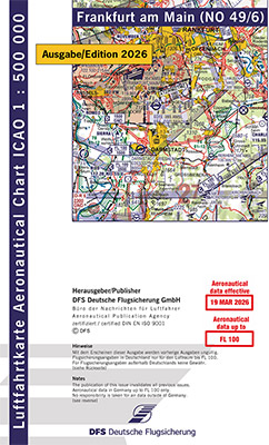 Cartes VFR OACI Allemagne 2026