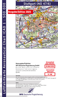 Cartes VFR OACI Allemagne 2025