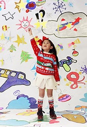 Luxair Solidarity Christmas Sweater – Kids Edition 2025