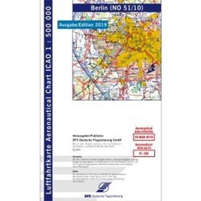 German VFR ICAO charts 2022