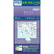VFR Chart Italy and Switzerland Air Million 2023