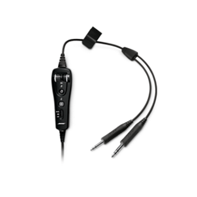 Câble droit avec prise double jack haute impédance et avec Bluetooth® pour Bose A20®