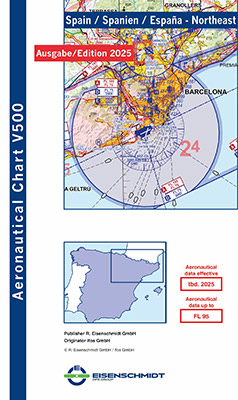 Cartes VFR Espagne 2026