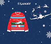 Pull de Noel Luxair Solidaire – Enfant Edition 2025