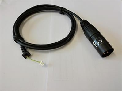 Adpater cable XLR-3 cable for headset S1 Noisegard