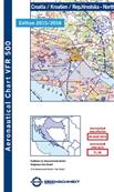 Carte VFR OACI pour la Croatie du sud 2023