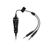 Double jack, straight cable high impedance with Bluetooth® Bose A20®