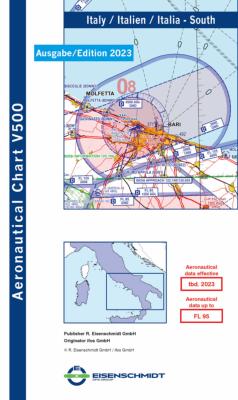 Carte VFR Italie du Sud 2023