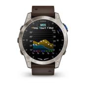 Gps aviation smartwatch D2™ Mach 1 Leather Band Garmin