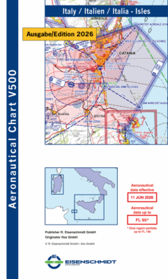 Carte VFR îles italiennes 2026