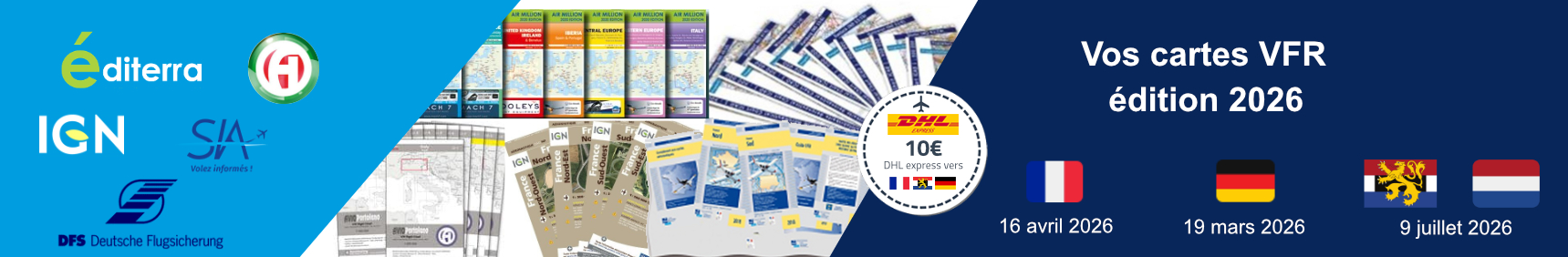 cartes vfr 2026