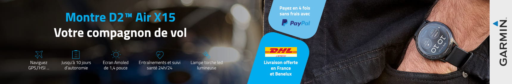 Montre Garmin Aire X15