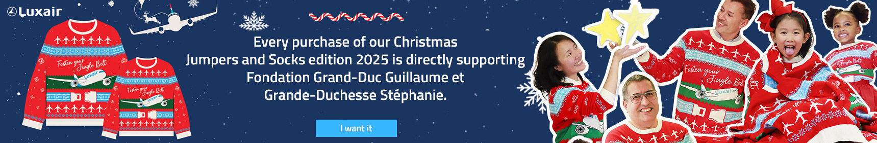 Christmas sweater LUXAIR