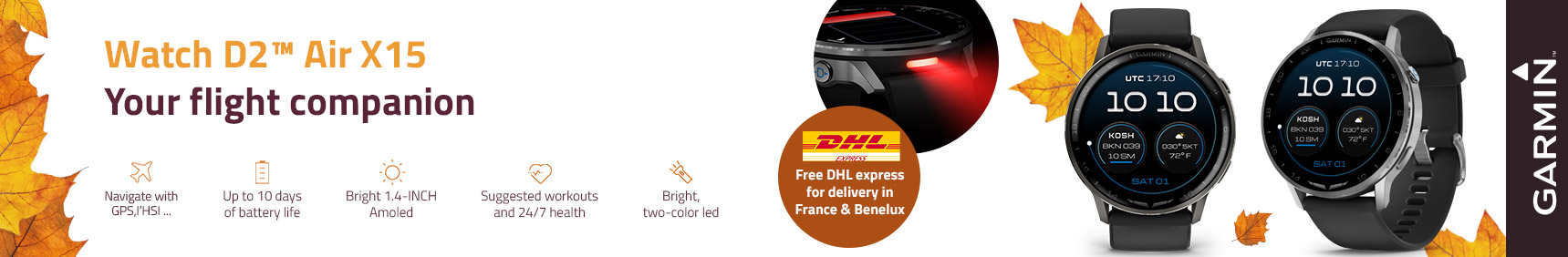 Montre Garmin Aire X15