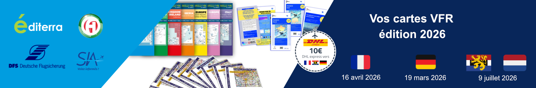 cartes vfr 2026